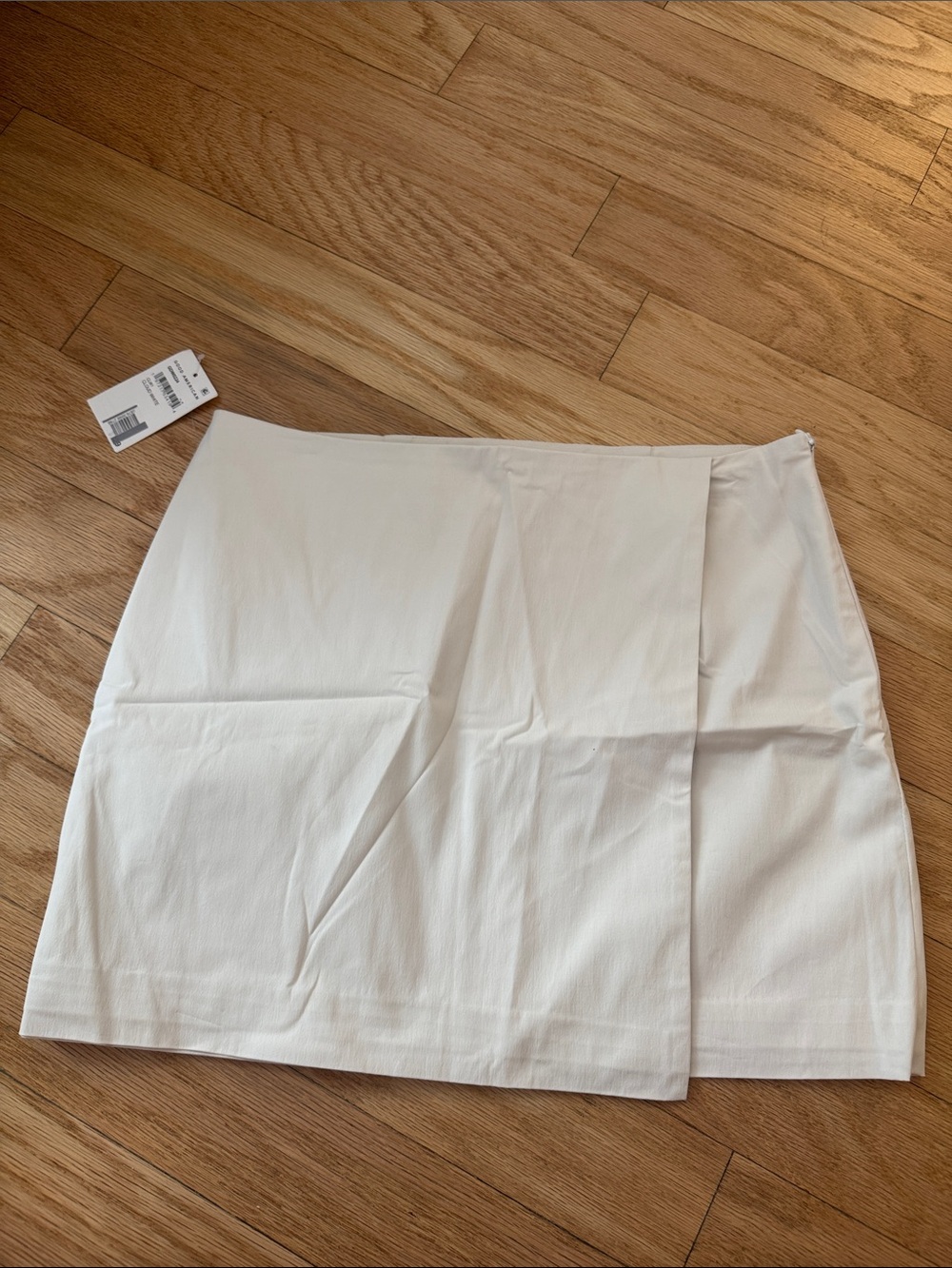 Good American White Mini Skirt